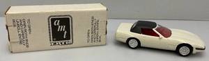 1992 AMT Ertl Promo Car Special Edition 1 Millionth Corvette Convertible Artic White (New Old Stock)