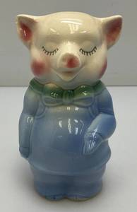 Vintage MCM Royal Copley Piggy Bank 6 14 Tall