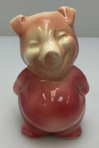 Vintage MCM Royal Copley 4 12 Tall Pink Piggy Bank