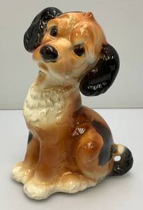 Vintage MCM Royal Copley 8 12 Tall Brown Spaniel Puppy Figurine
