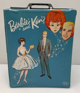 1963 Barbie And Ken Carrying Case