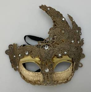 Antique Celluloid Goddess Masquerade Ball Mardi Gras Mask