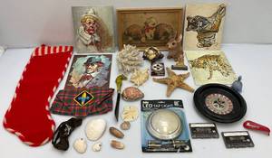 Misc. Vintage Collectible Items Including Coral And more