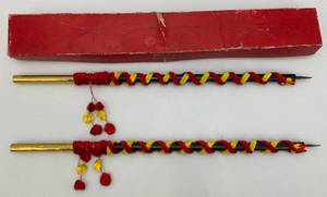 Vintage Collectible Bullfighting Sticks In Original Box