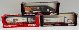 Misc. Collectible Die Cast Racing Champions 164 Scale Racing Team Transporters (New Old Stock)