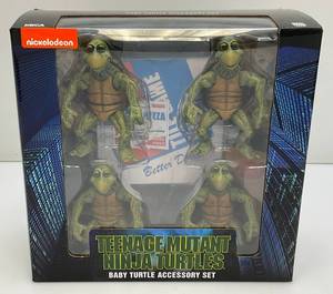 Collectible Teenage Mutant Ninja Turtles Baby Turtles Movie 14 Scale NECA (NEW)