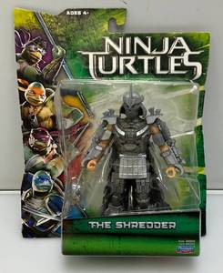 2014 Teenage Mutant Ninja Turtles Movie The Shredder Basic Action Figure (New On Card)