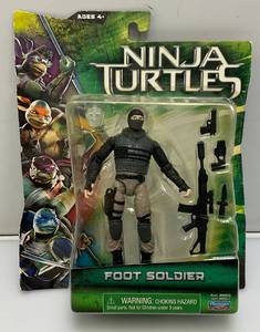 2014 Playmates TMNT Foot Soldier Action Figure (New On Card)