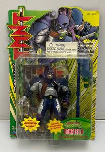 1995 Playmates TMNT Donatello The Freak-Kickin Inventor JIM LEE Edition (New On Card)