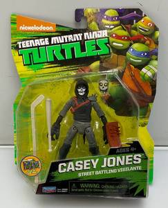 2015 Playmates TMNT Casey Jones Street Battling Vigilante Action Figure (New On Card)