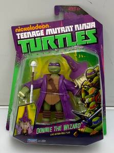 2015 Playmates TMNT Donnie The Wizard Action Figure (New On Card)
