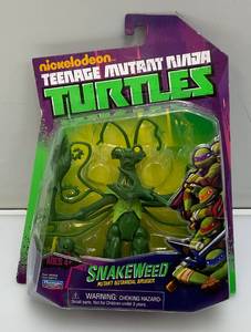 2015 Playmates TMNT SnakeWeed Action Figure (New On Card)