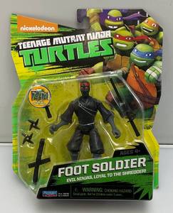 2015 Playmates TMNT Foot Soldier Action Figure (New On Card)