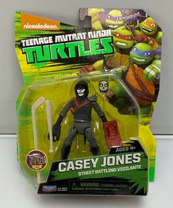 2015 Playmates TMNT Casey Jones Street Battling Vigilante Action Figure (New On Card)