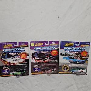 Johnny Lightning 164 NHRA, Set of 3