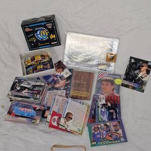 Jeff Gordon Series 1 Winner Set of Cards and 50 Plus Nascar Casrds, As New
