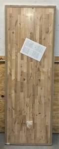 6 ft. L x 25 in. D Unfinished Birch Solid Wood Butcher Block Countertop with Square Edge Msrp $209.00