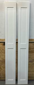 Wood Cabinets doorsPanels 84x11x1-14  lot of 2