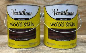 Varathane Classic Penetrating Wood Stain Red Mahogany 2 Gal