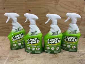 Lime-A-Way Lot of 4- 32 Ounce Spray Bottles