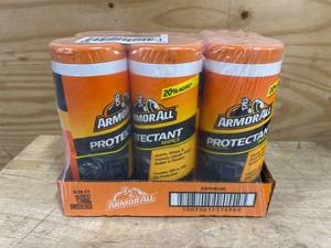 6 Pack of ArmorAll Protectant Wipes