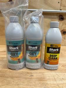 cleaning formulas designed specifically for Shark CarpetXpert and Shark StainStriker machines