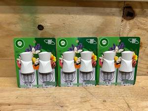 Air Wick Fresh Scent Air Freshener Oil Warmer Solid 2 pk (lot of 3)