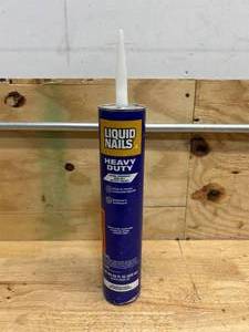 Liquid Nails Heavy Duty Acrylic Latex Construction Adhesive 28 oz