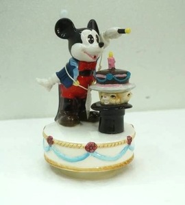 Vintage Mickey Mouse Ceramic Music Box