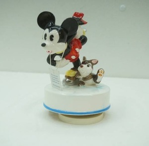 Vintage Mickey Mouse Ceramic Music Box