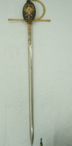 vintage Spanish decorative sword