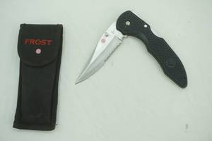 Frost Cutlery Flying Falcon 3.5 folding knife and sheath