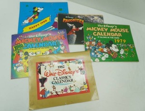 Vintage 1970s1980s Disney Calendars