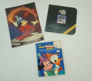 The Busy Disney Book The Story of Walt Disney World 1973 The Disney Poster Book 1977