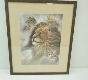 Framed Art Print Regal Beauty by Ruane Manning 18x22