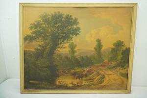 Vintage Framed Art PrintReprint Glories of Nature by John Berney Ladbrook