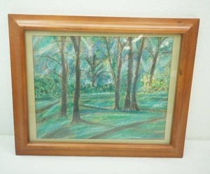 vintage framed art print. G. Johnson 1964. 15x 12