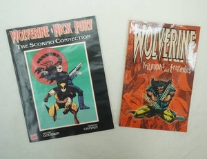 Vintage Wolverine Comics. Triumphs and tragedies 1995 Wolverine Nick Fury The Scorpio Connection 1990