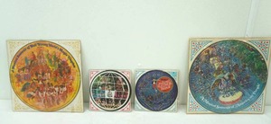 Vintage Walt Disney Collectible Musical Souvenir Records (4ct)