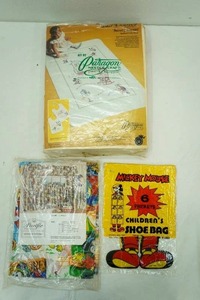 Vintage Unopened Mickey Mouse Walt Disney Items