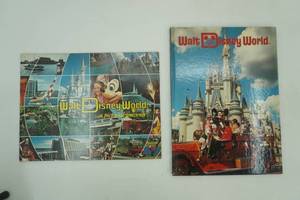 Vintage 19701980 Hardcover Souvenir Walt Disney World Book Vintage 1977 Walt Disney World pictorial souvenir booklet (both are in very good condition)