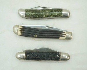 Vintage Pocket Knives (3ct)