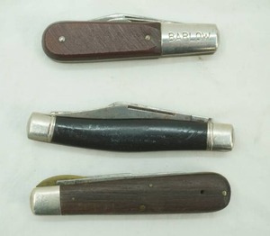Vintage Pocket Knives (3ct)