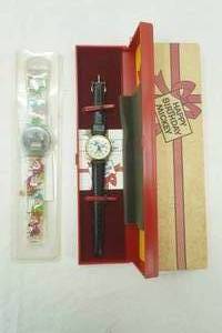 Vintage NEW Disney Mickey Mouse Watch. Happy Birthday Mickey & Seven Dwarfs Watch
