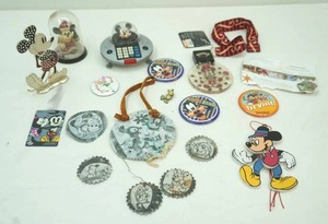 Vintage Collectible Disney Memorabilia. Buttons, Lanyard, and more