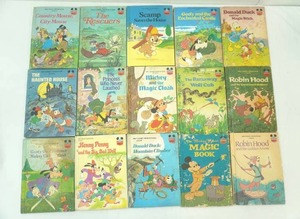 Vintage Walt Disney Production Story Books (15ct)