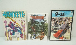 Vintage Graphic Novels (3ct) Hawkeye The Phantom 9-11 September 11th 2001