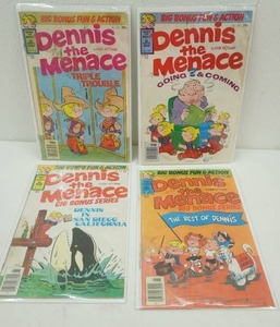 Vintage Dennis The Menace Comics (4ct) 19781979