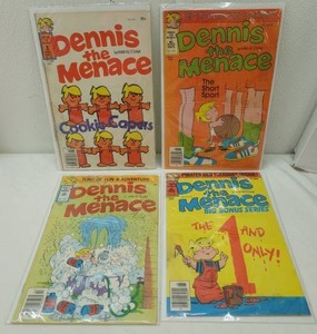 Vintage Dennis The Menace Comics (4ct)