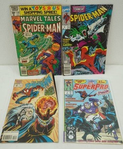 Vintage Spider Man Comics (4ct) 1980s/1990s